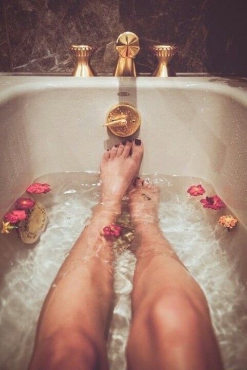 Take a bath and relax!